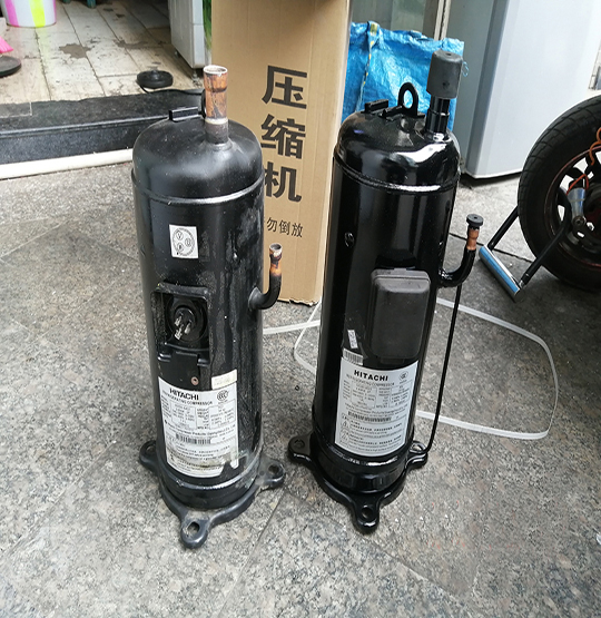 阳西中央空调压缩机的更换维修